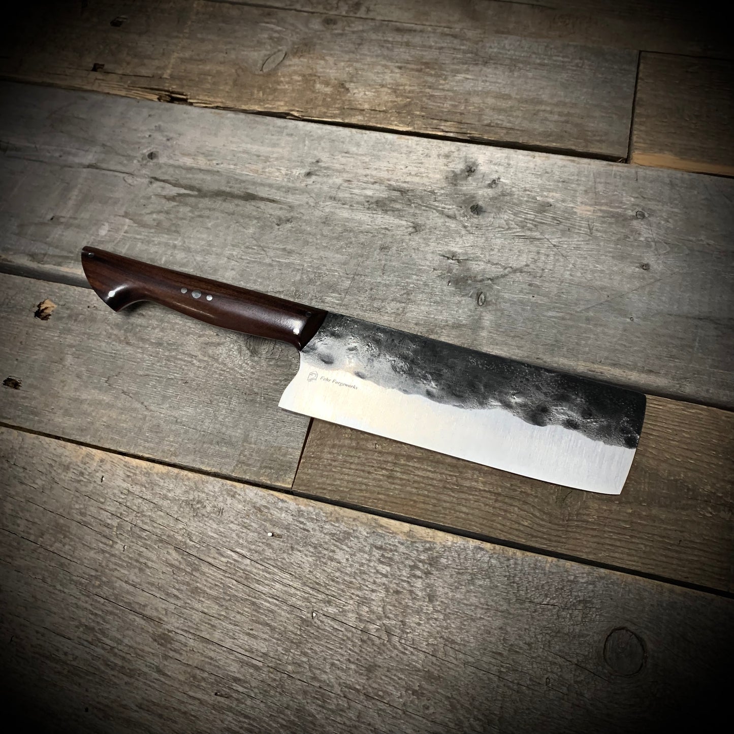 Japanese 170 mm Nakiri (High Carbon Steel)