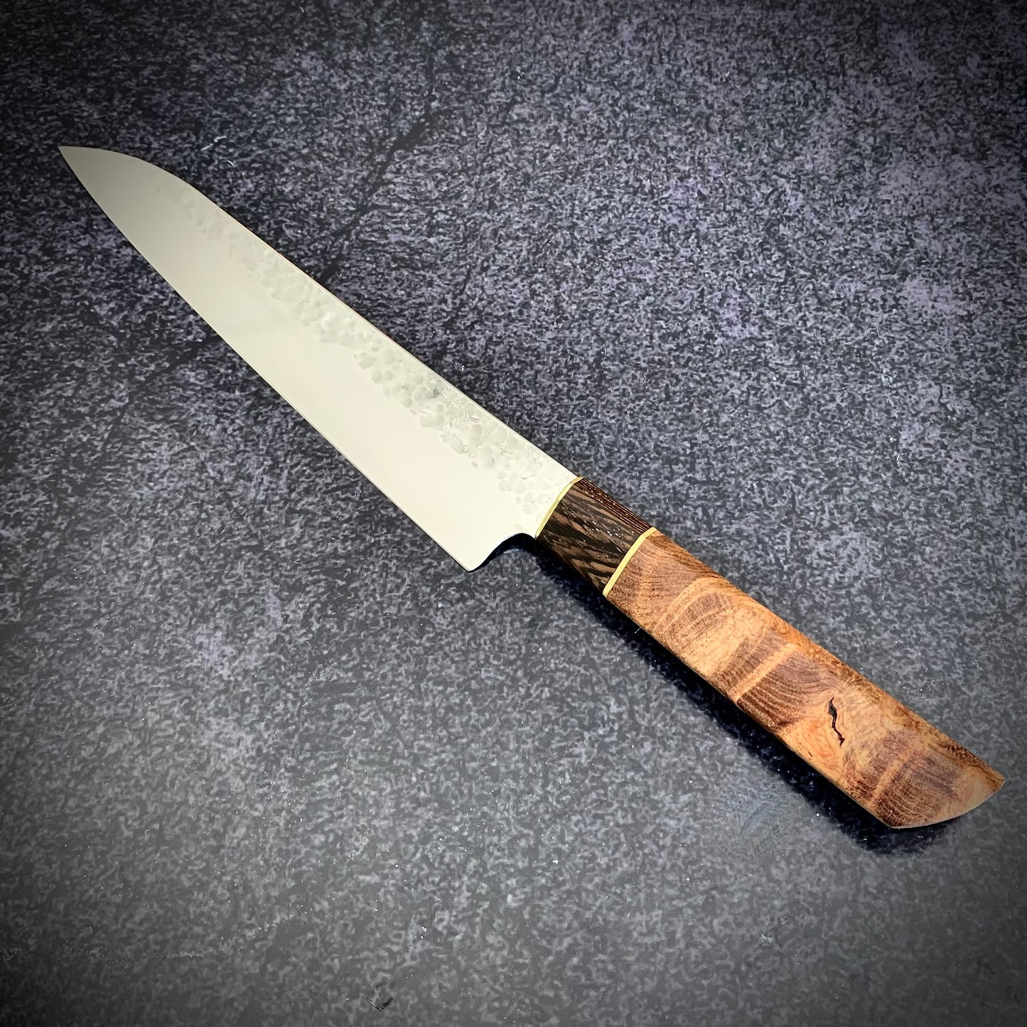 Japanese Gyuto - Mesquite Wa Handle - Forged AEB-L Stainless