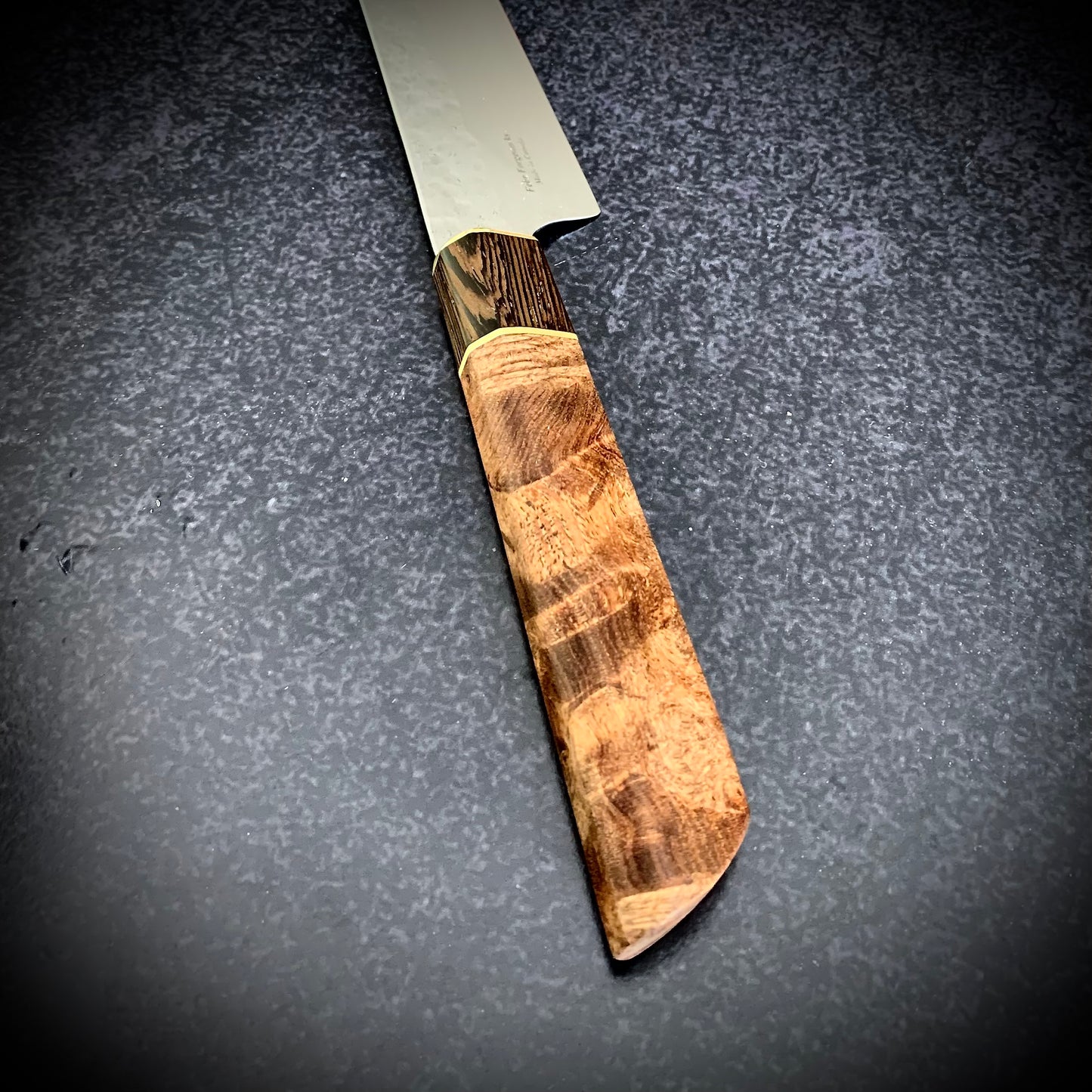 Japanese Gyuto - Mesquite Wa Handle - Forged AEB-L Stainless