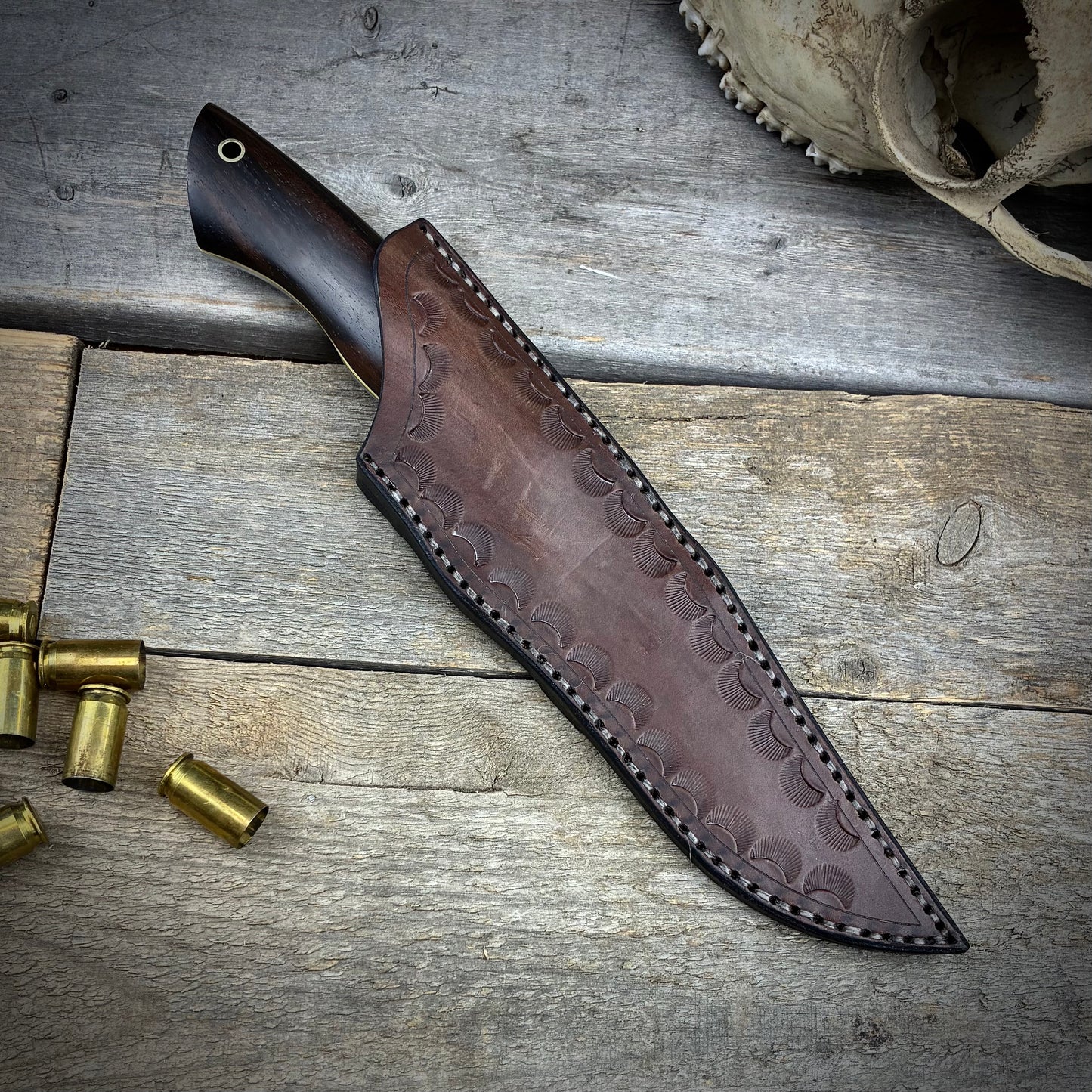 Damascus Auxiliary V2 Makassar Ebony