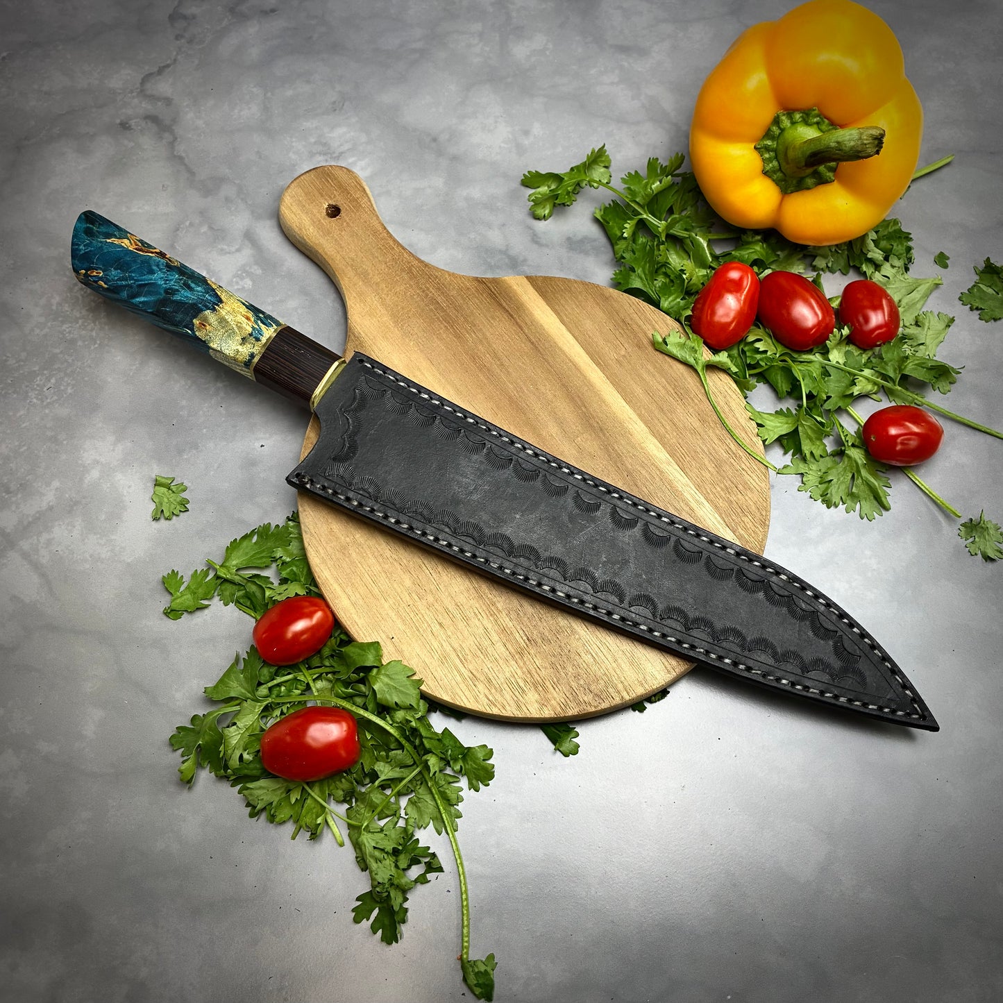 Japanese Gyuto - Wa Handle - Forged AEB-L Stainless