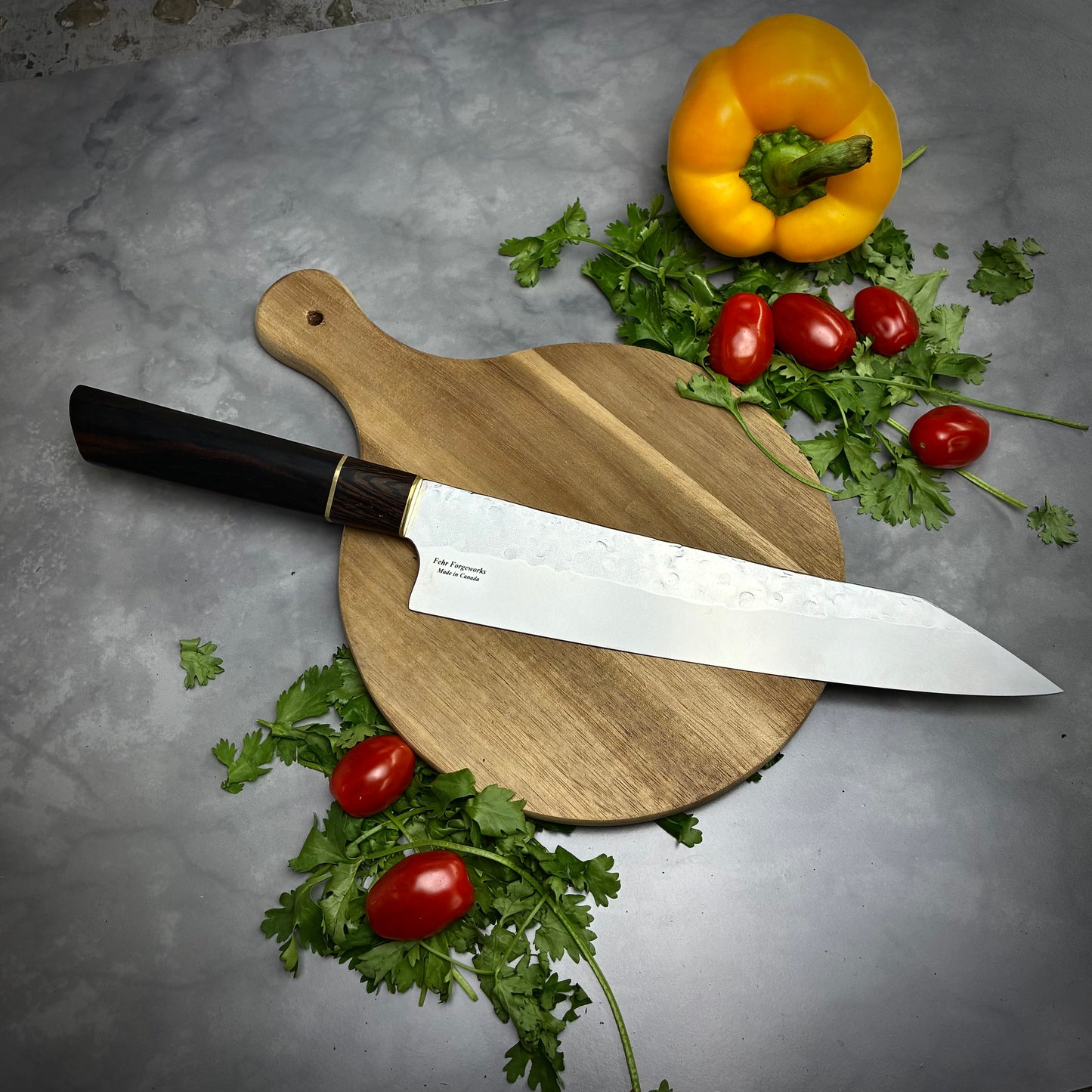 Japanese Kiritsuke - Wa Handle - Forged AEB-L Stainless