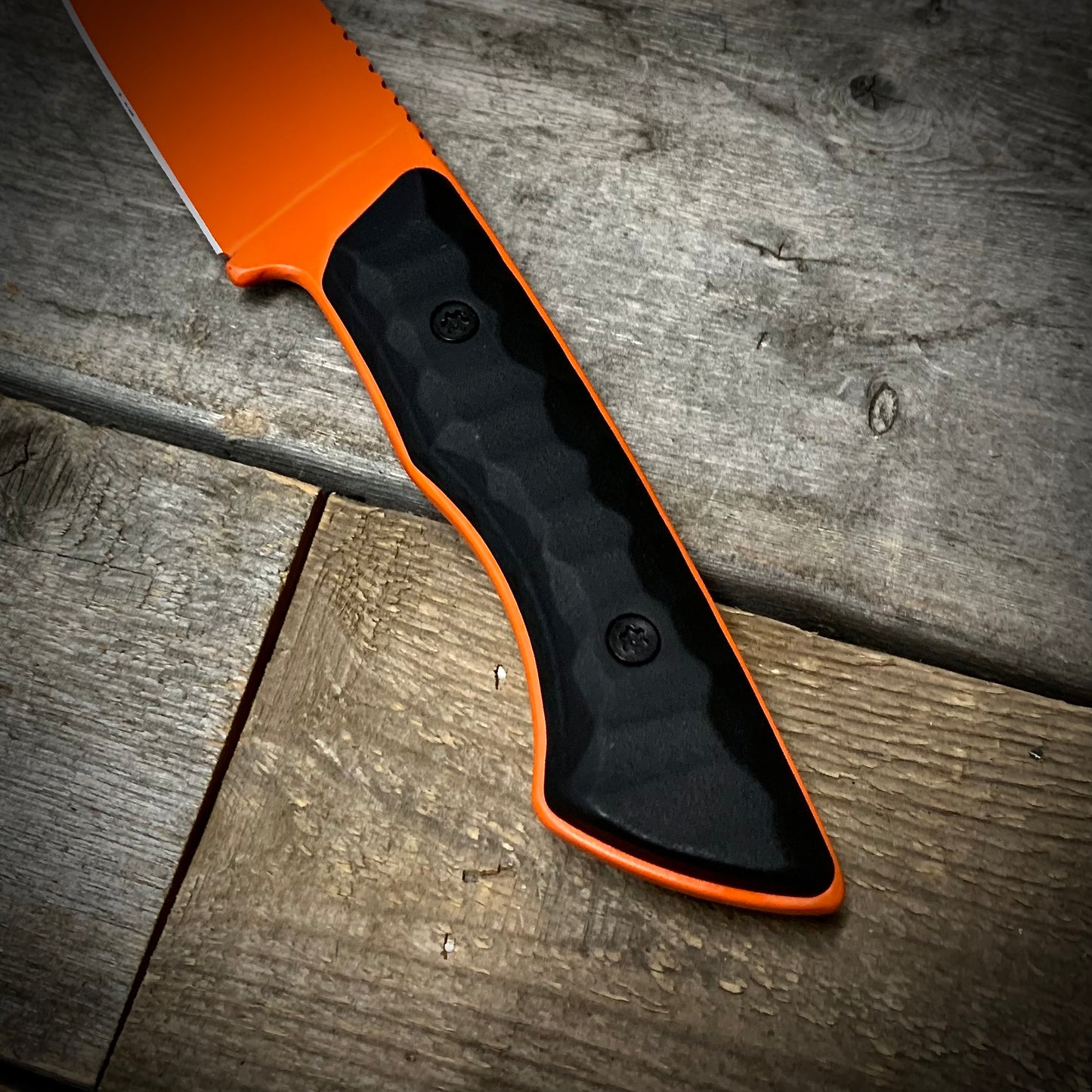 Auxiliary V3  Hunting Knife (Orange)