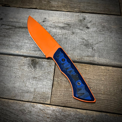 Auxiliary V3  Hunting Knife (Orange)