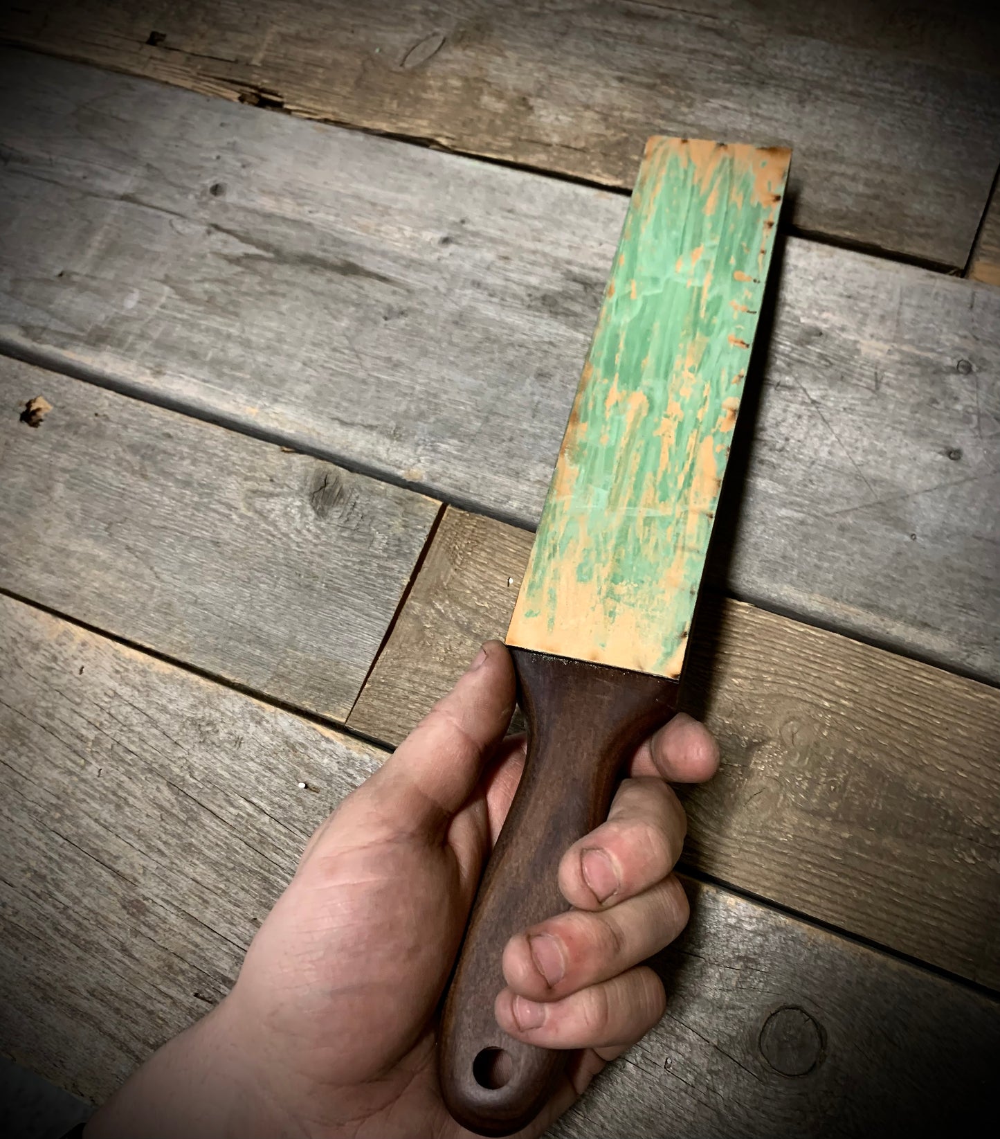 Premium Exotic Wood Leather Strop