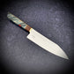 Japanese Bunka - Live Edge Maple Handle - Forged AEB-L Stainless