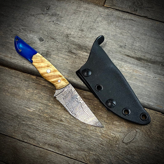EDC V2 Damascus Steel
