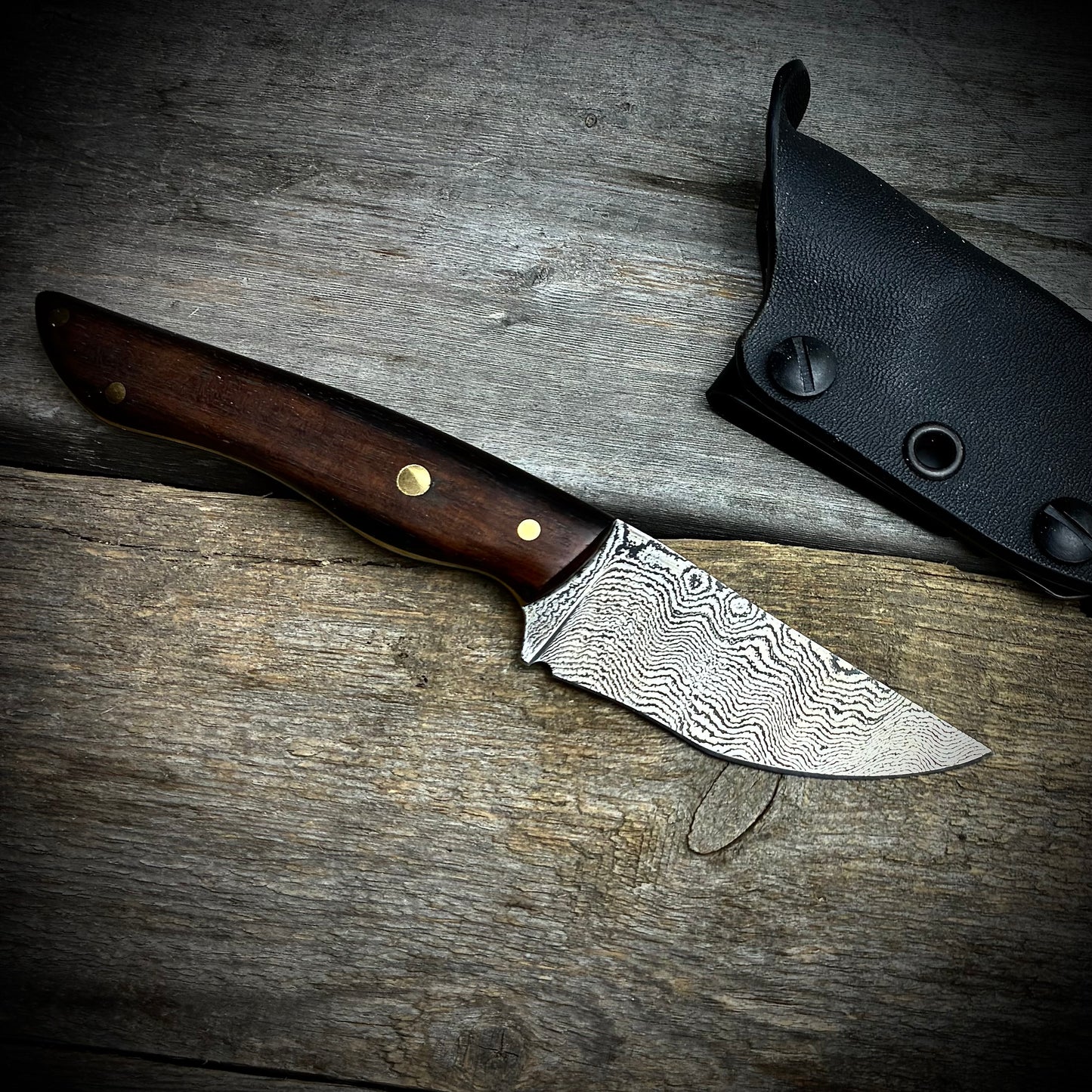 EDC V2 Damascus Steel