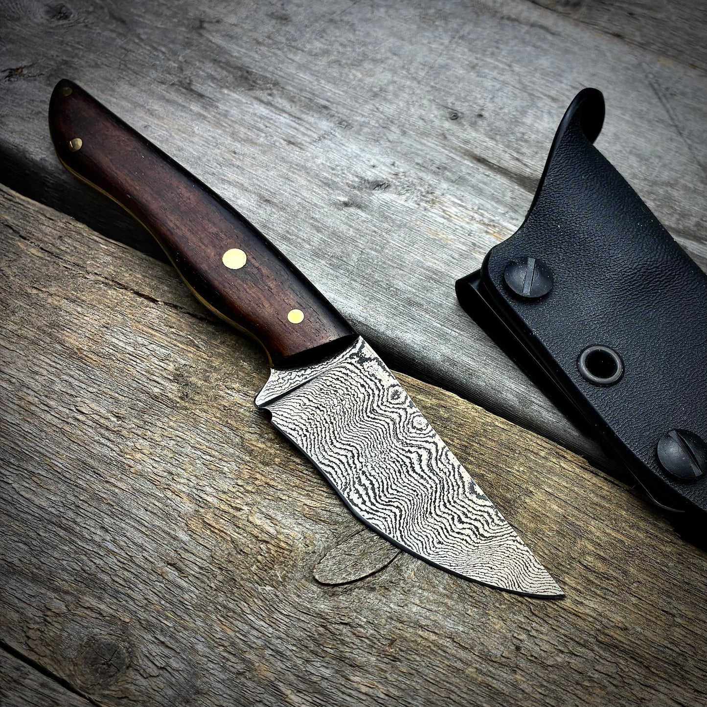 EDC V2 Damascus Steel