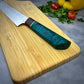 Japanese Gyuto - Blue Maple Wa Handle - Forged AEB-L Stainless