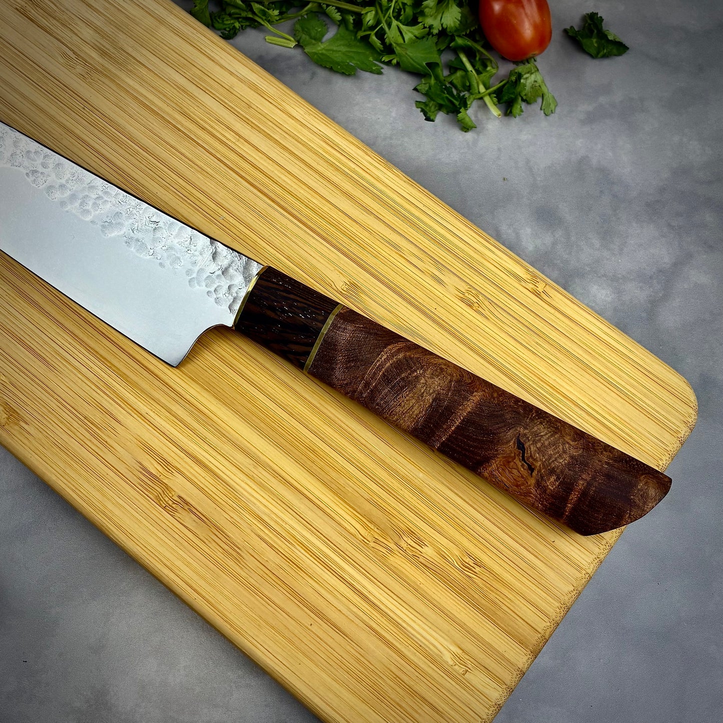 Japanese Gyuto - Mesquite Wa Handle - Forged AEB-L Stainless