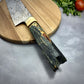 Damascus & Mammoth Tusk Japanese Kiritsuke