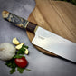 Japanese Bunka - Maple Burl Handle - Forged AEB-L Stainless