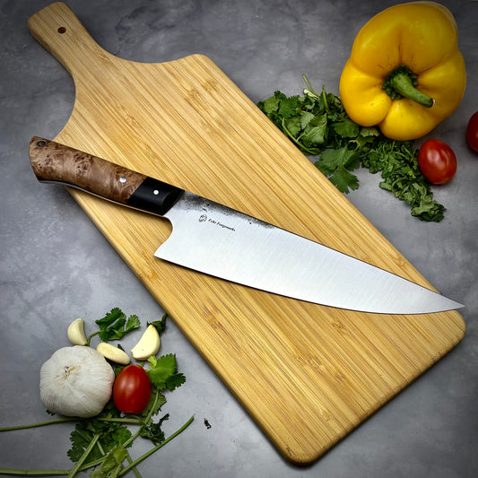 Carbon Steel 8" Western Chef Knife