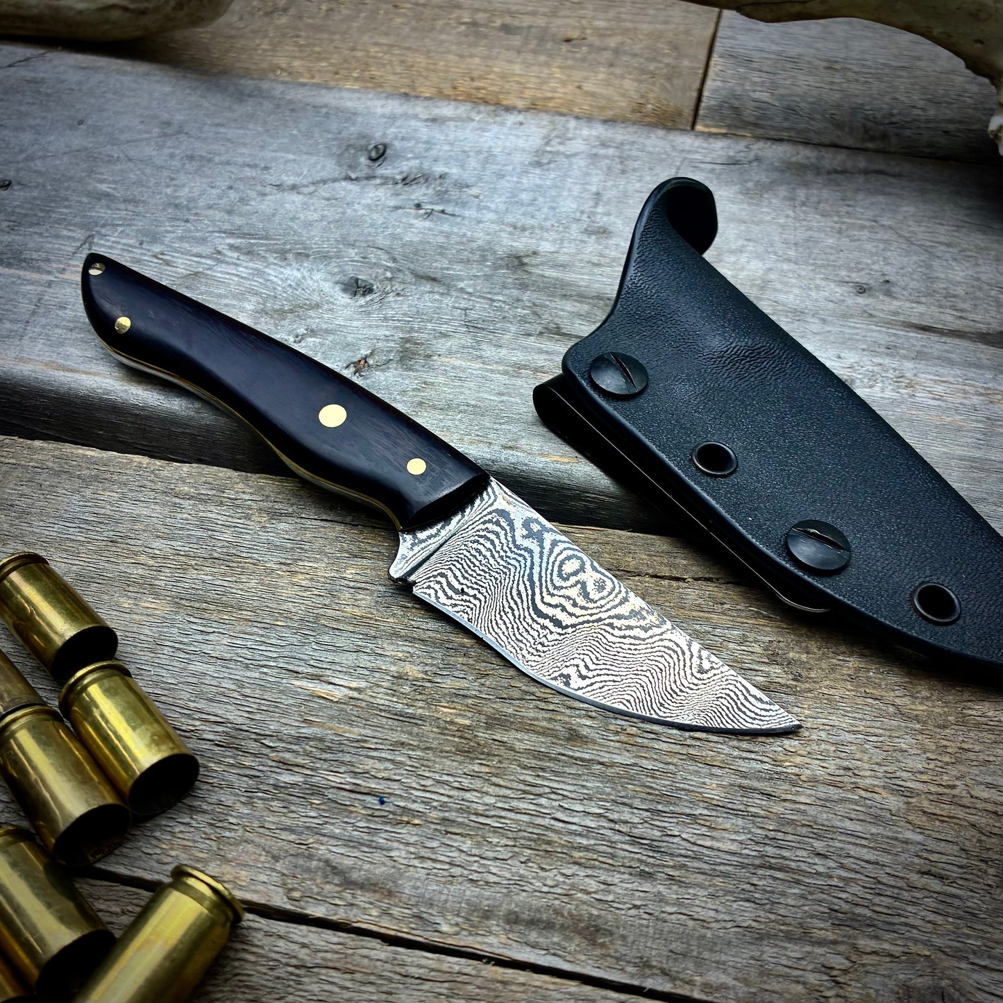 EDC V2 Damascus Steel