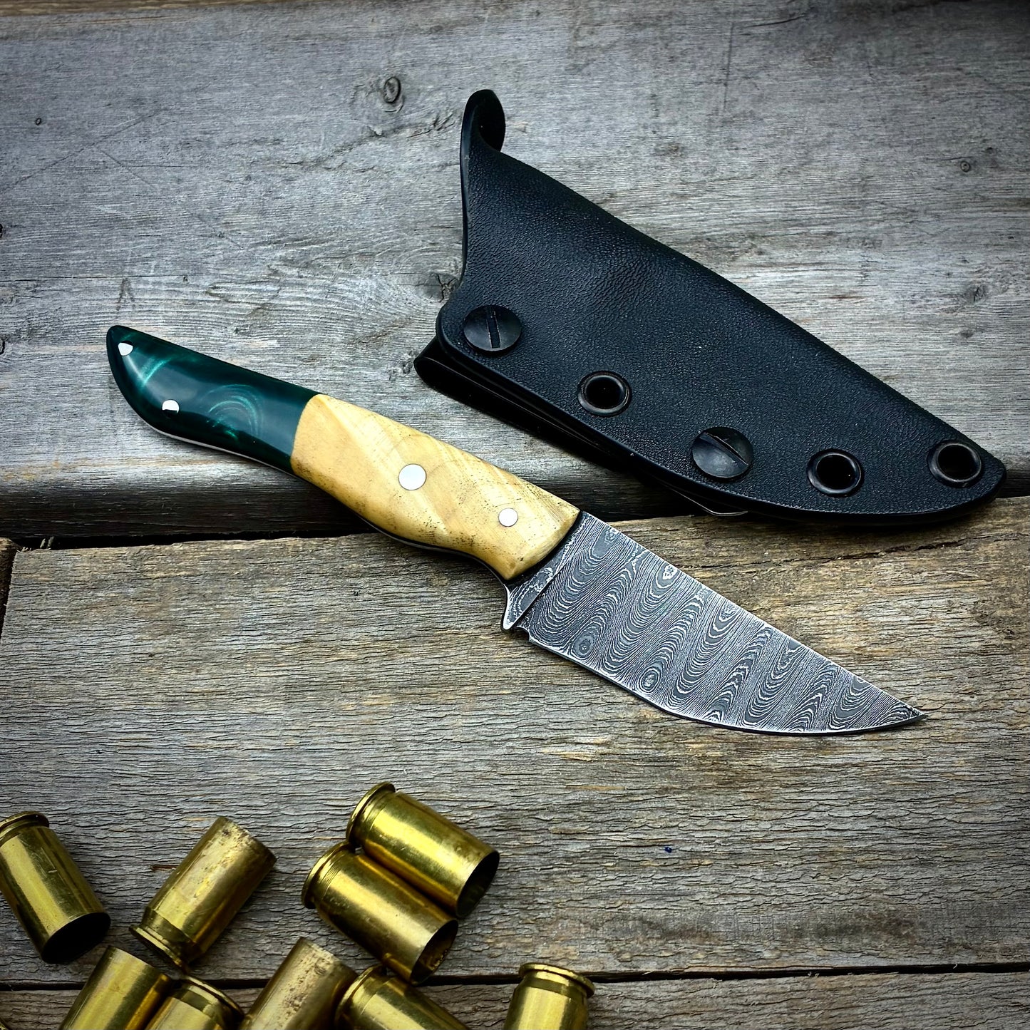 EDC V2 Damascus Steel