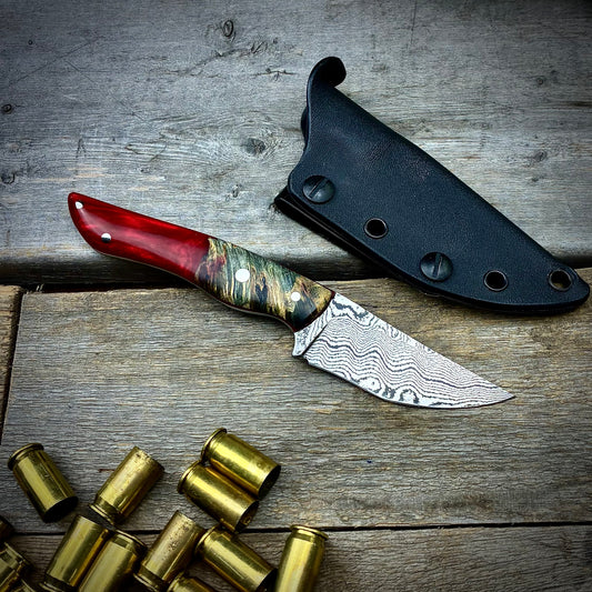 EDC V2 Damascus Steel