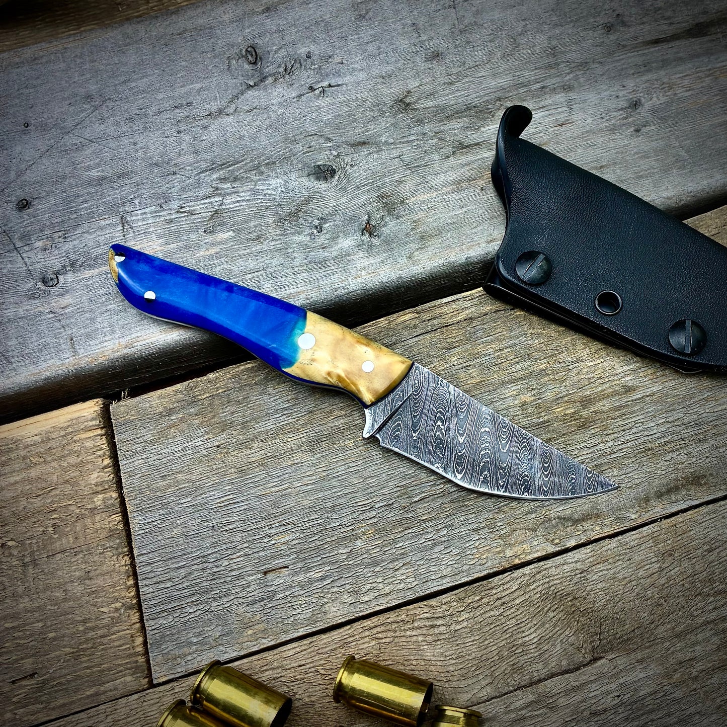 EDC V2 Damascus Steel