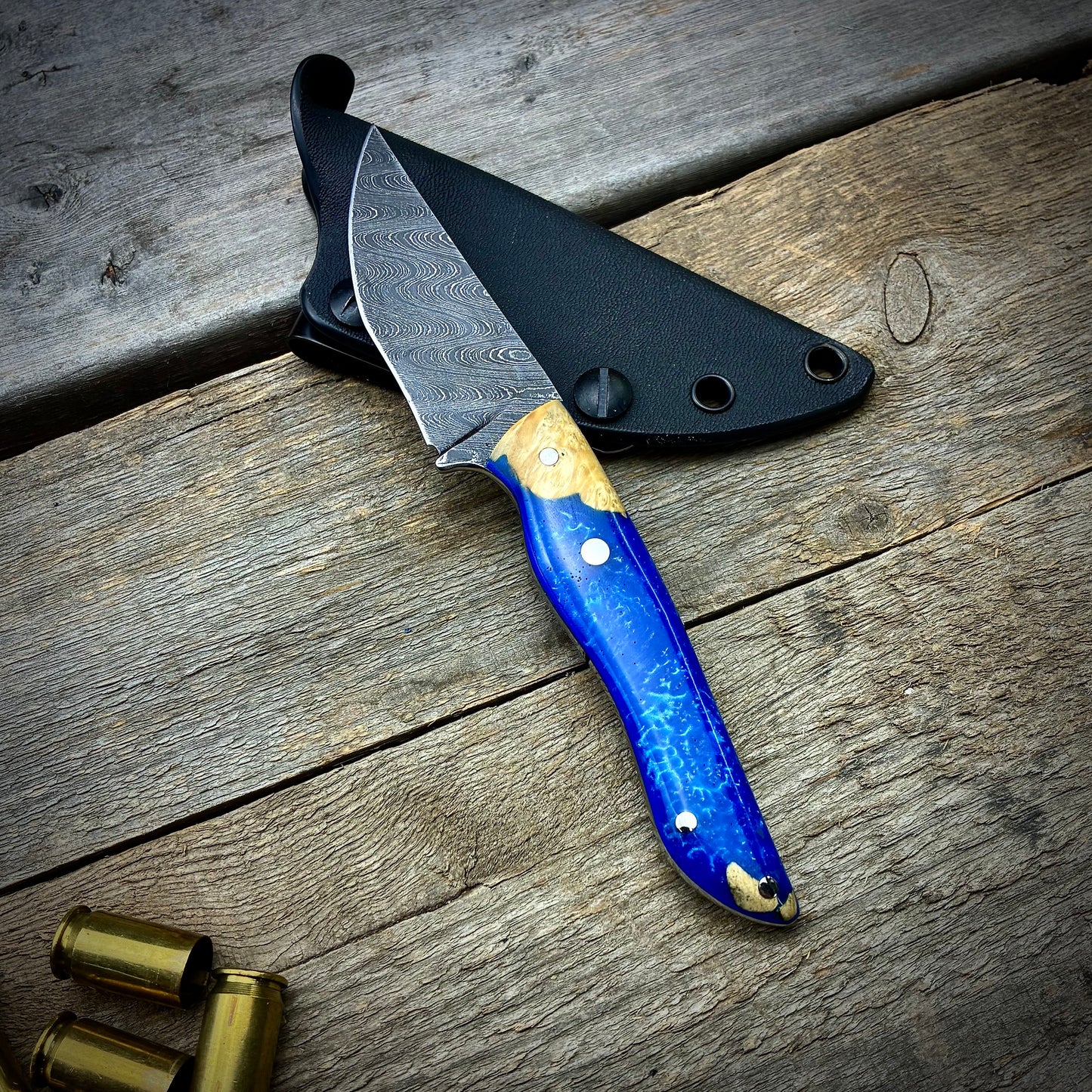 EDC V2 Damascus Steel