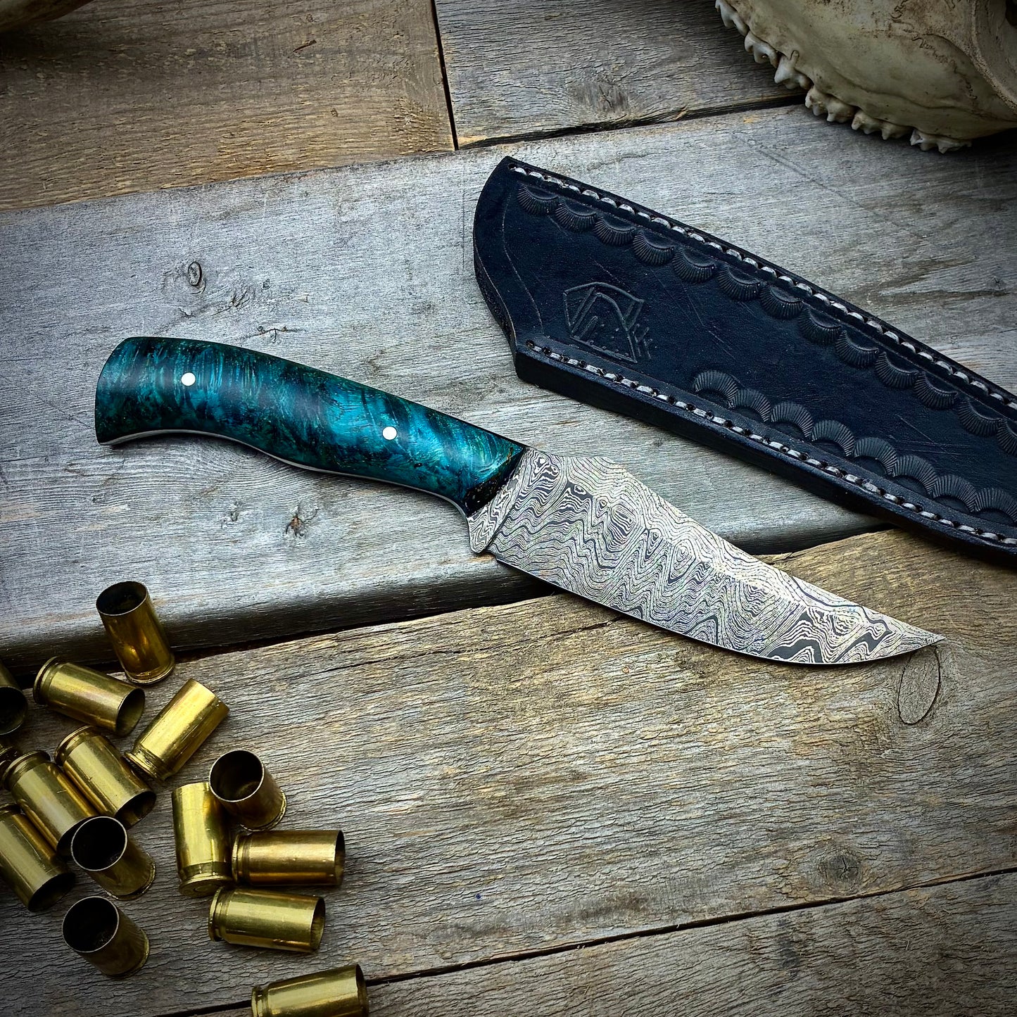 Damascus Steel Legionnaire V2 Hunting Knife