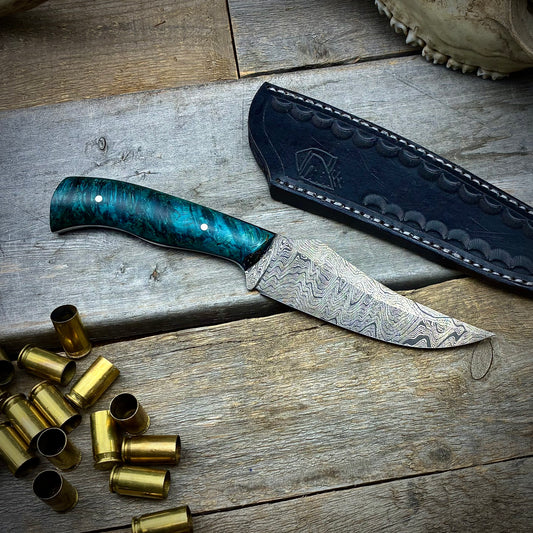 Damascus Steel Legionnaire V2 Hunting Knife