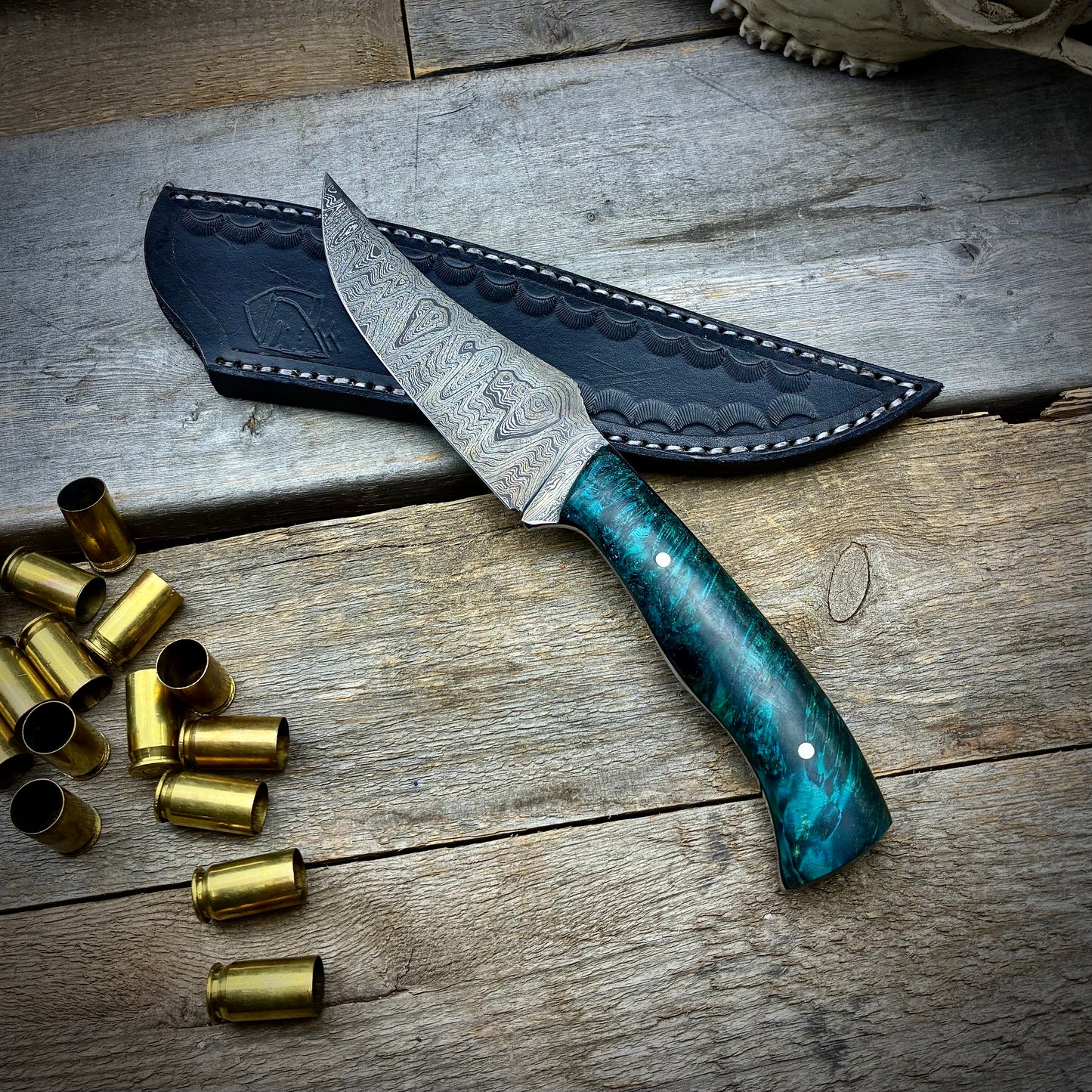 Damascus Steel Legionnaire V2 Hunting Knife