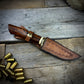 Damascus Hunter Desert Ironwood Burl Handle