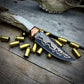 CuMai Hunter - Copper Damascus & Deer Antler