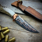 CuMai Hunter - Copper Damascus & Deer Antler