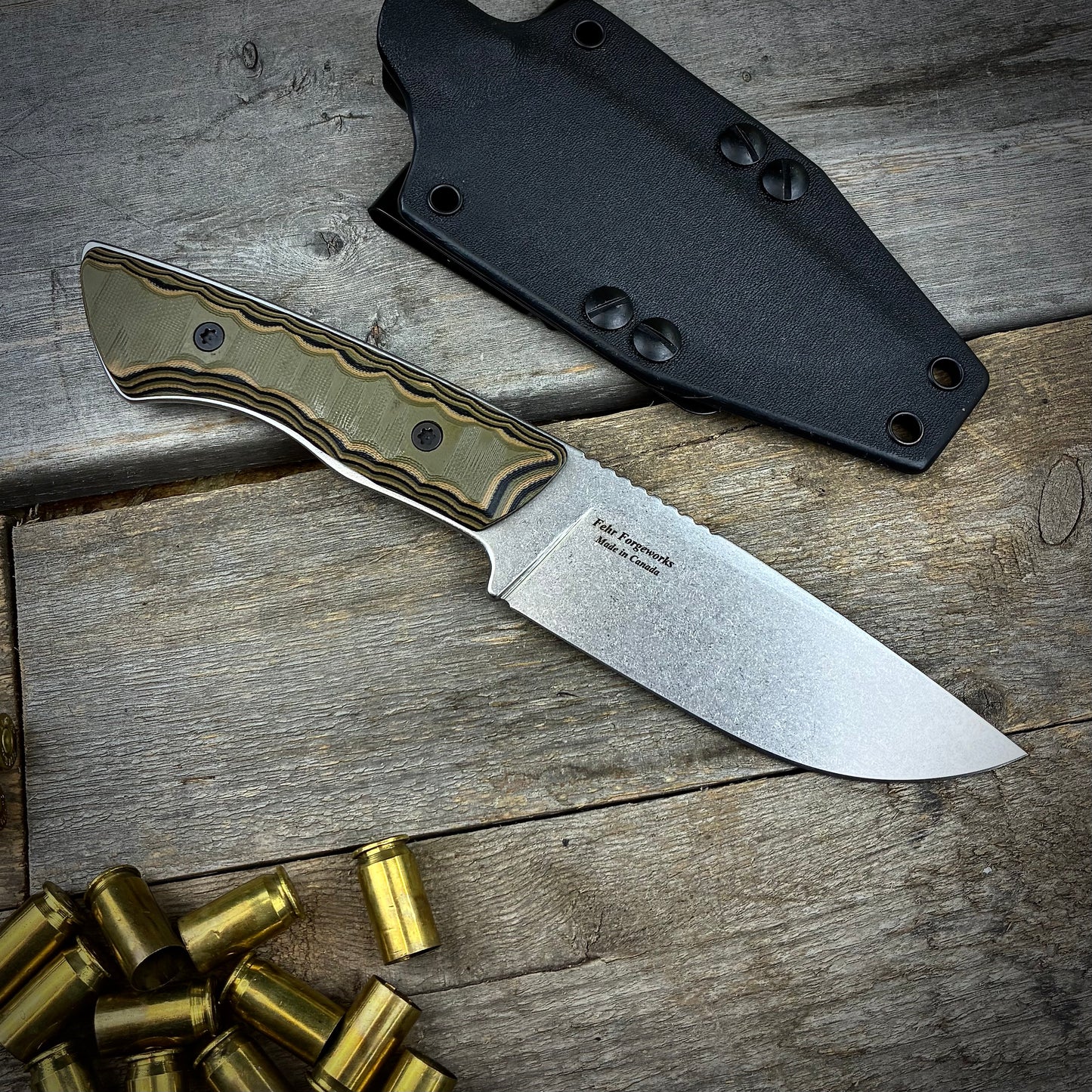 Auxiliary V3 Polished Hunting Knife