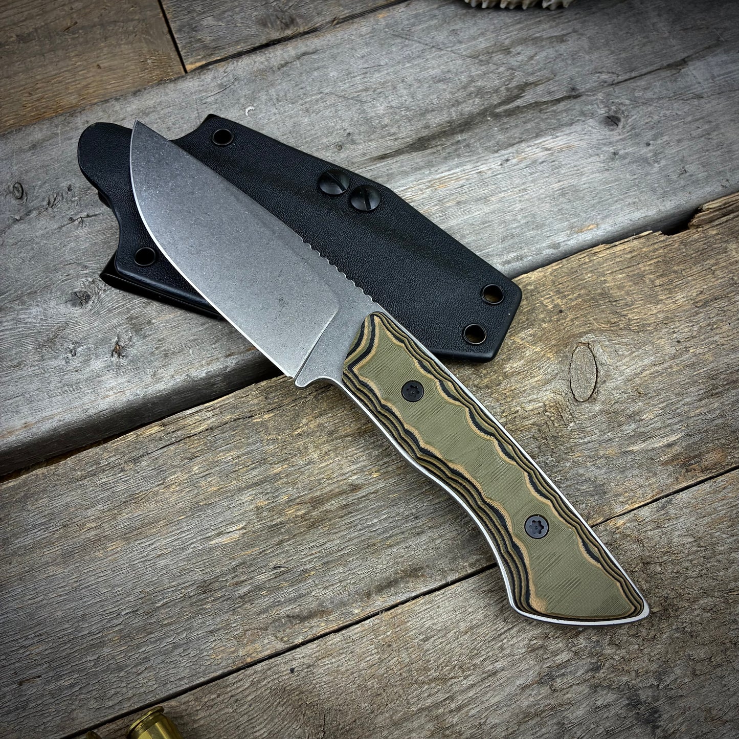 Auxiliary V3 Polished Hunting Knife
