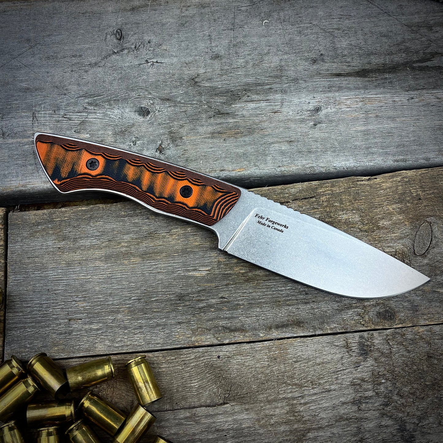 Auxiliary V3 Polished Hunting Knife