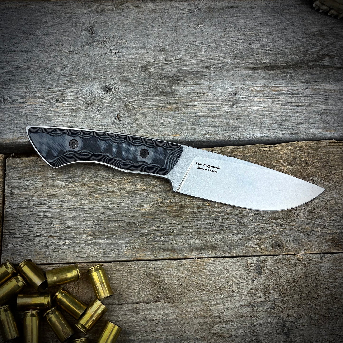 Auxiliary V3 Polished Hunting Knife
