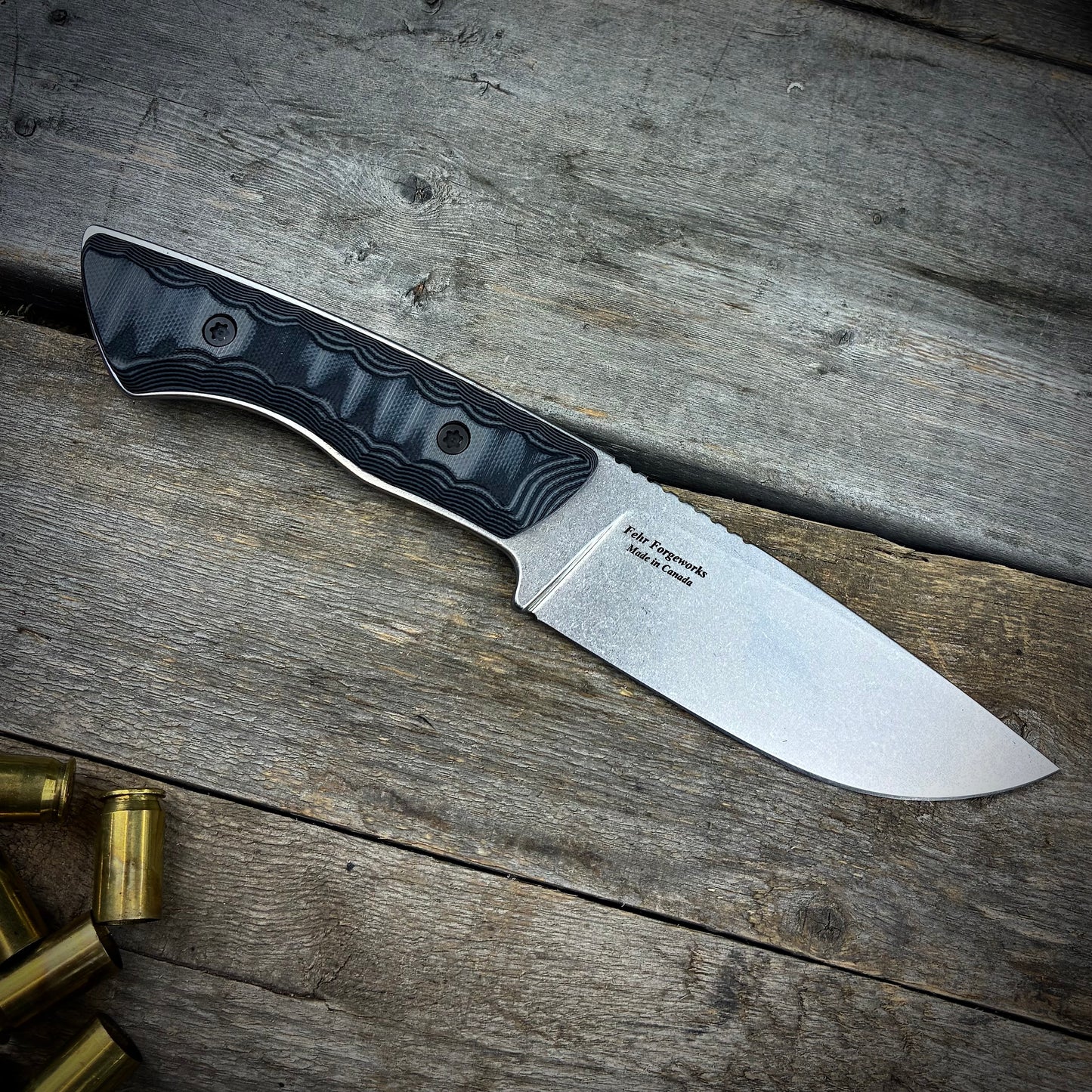 Auxiliary V3 Polished Hunting Knife