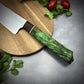 Japanese Bunka - Live Edge Maple Handle - Forged AEB-L Stainless