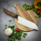 Japanese Santoku - Wa Handle - Forged AEB-L Stainless