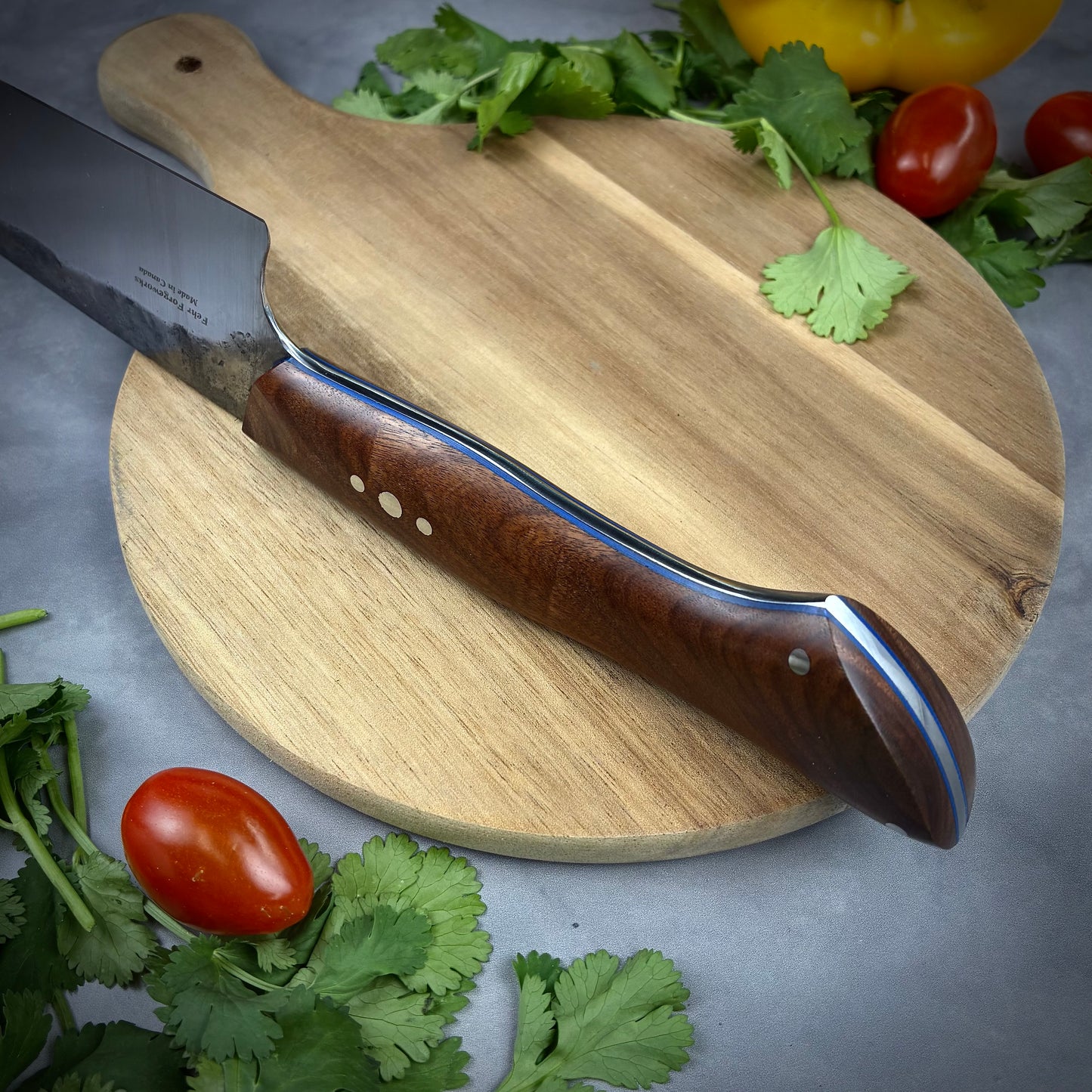 Carbon Steel 8" Western Chef Knife