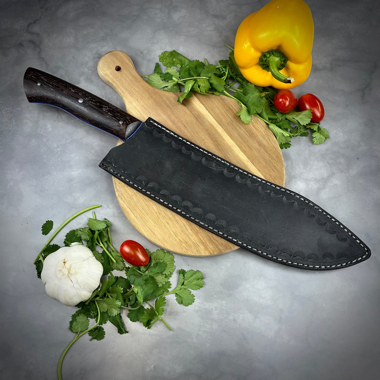High Carbon Steel Brisket Knife