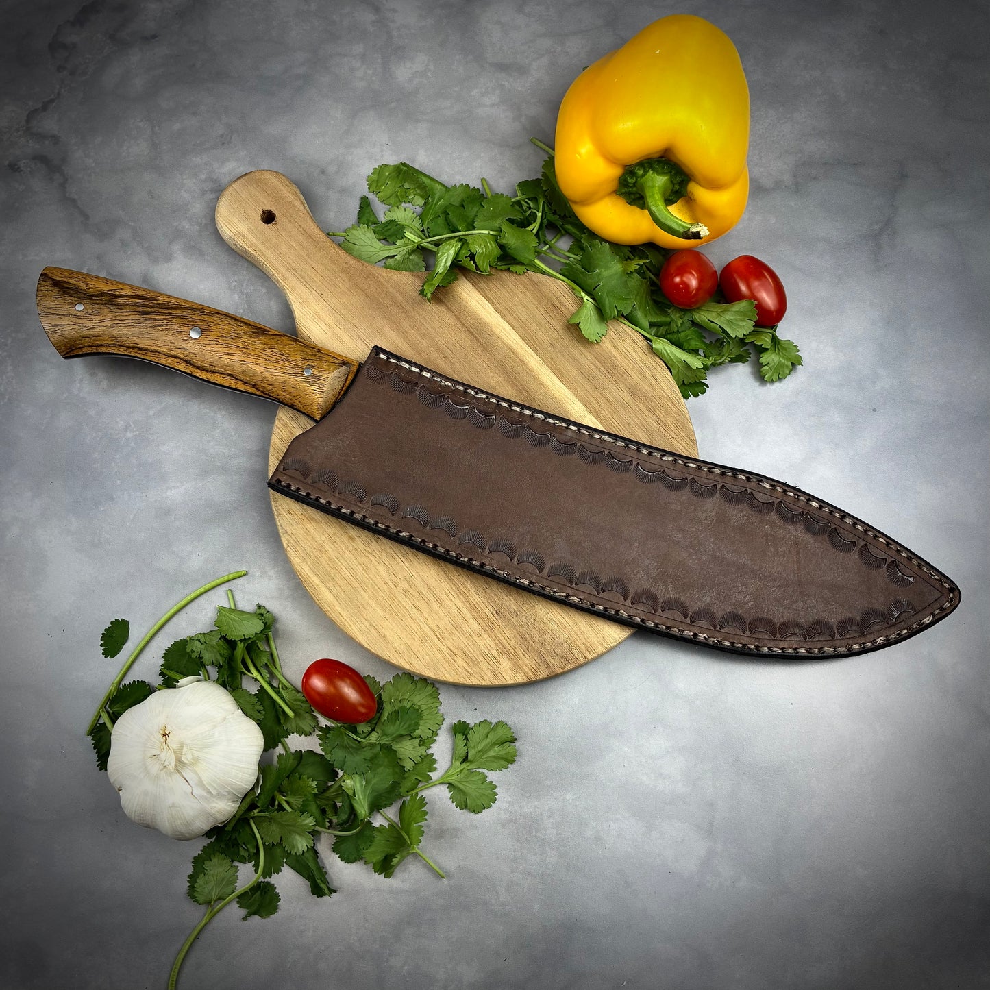High Carbon Steel Brisket Knife