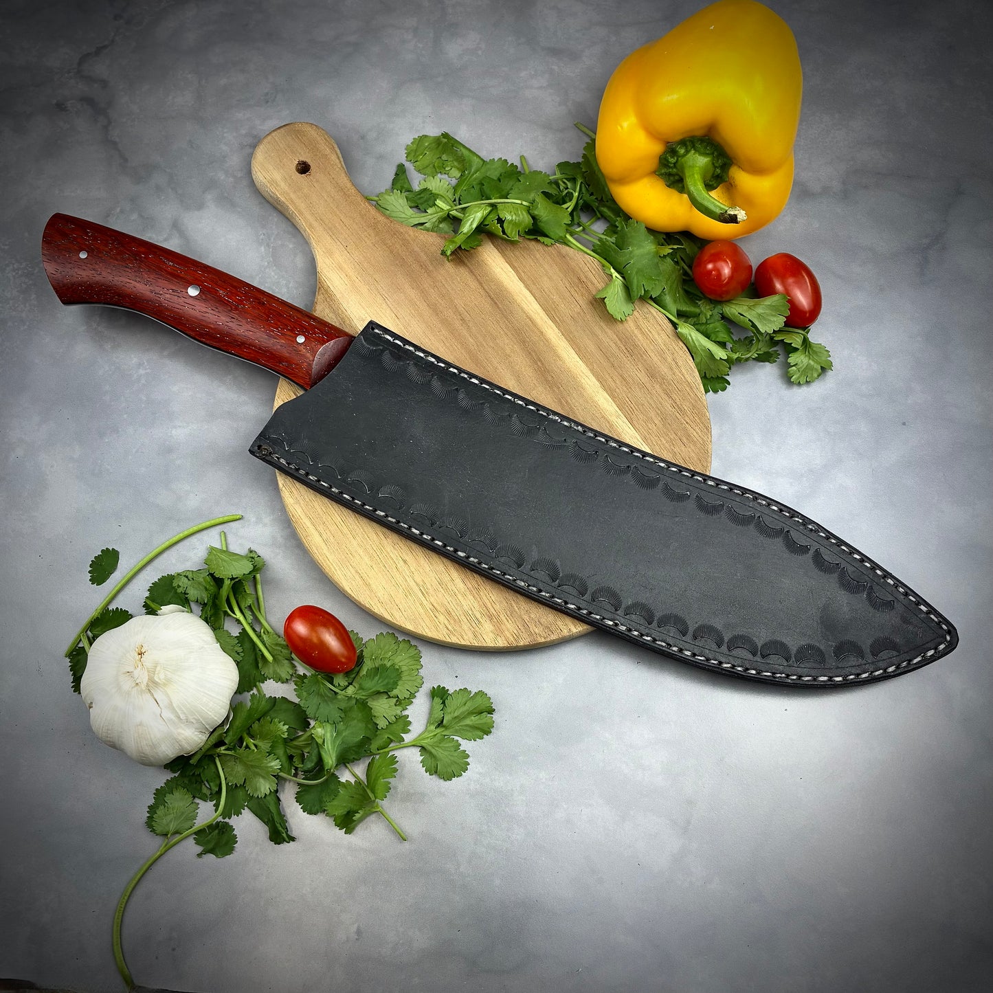 High Carbon Steel Brisket Knife