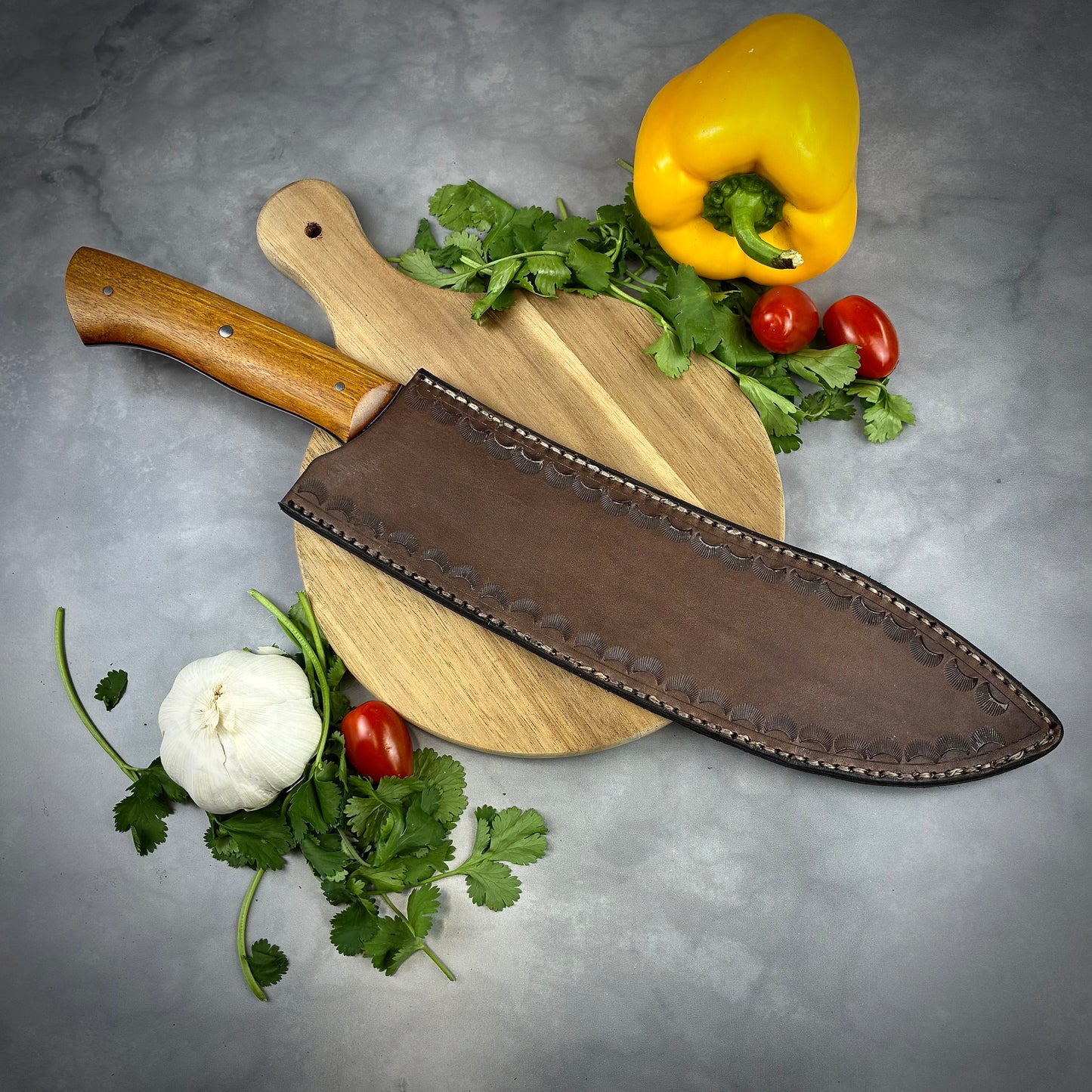 High Carbon Steel Brisket Knife