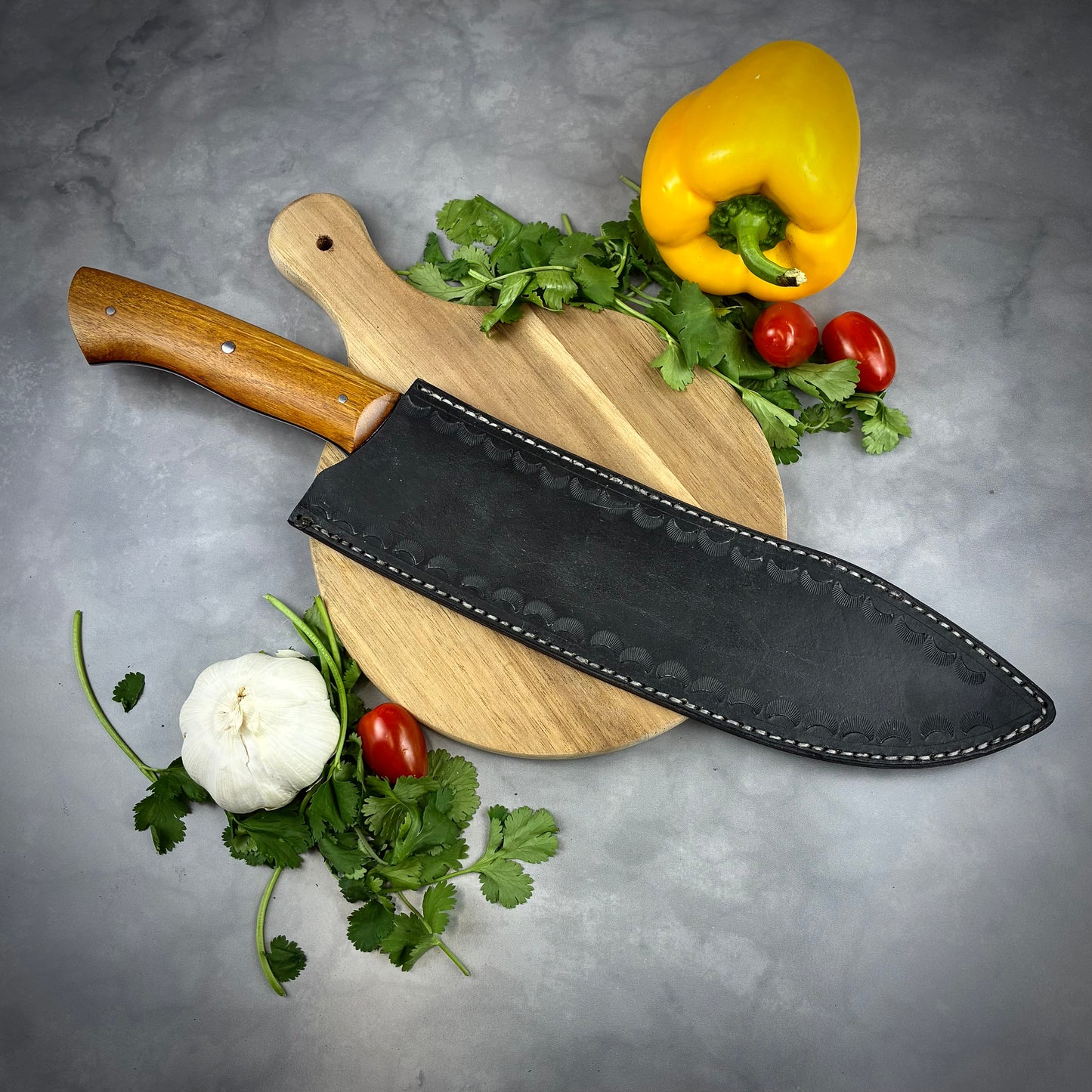 High Carbon Steel Brisket Knife