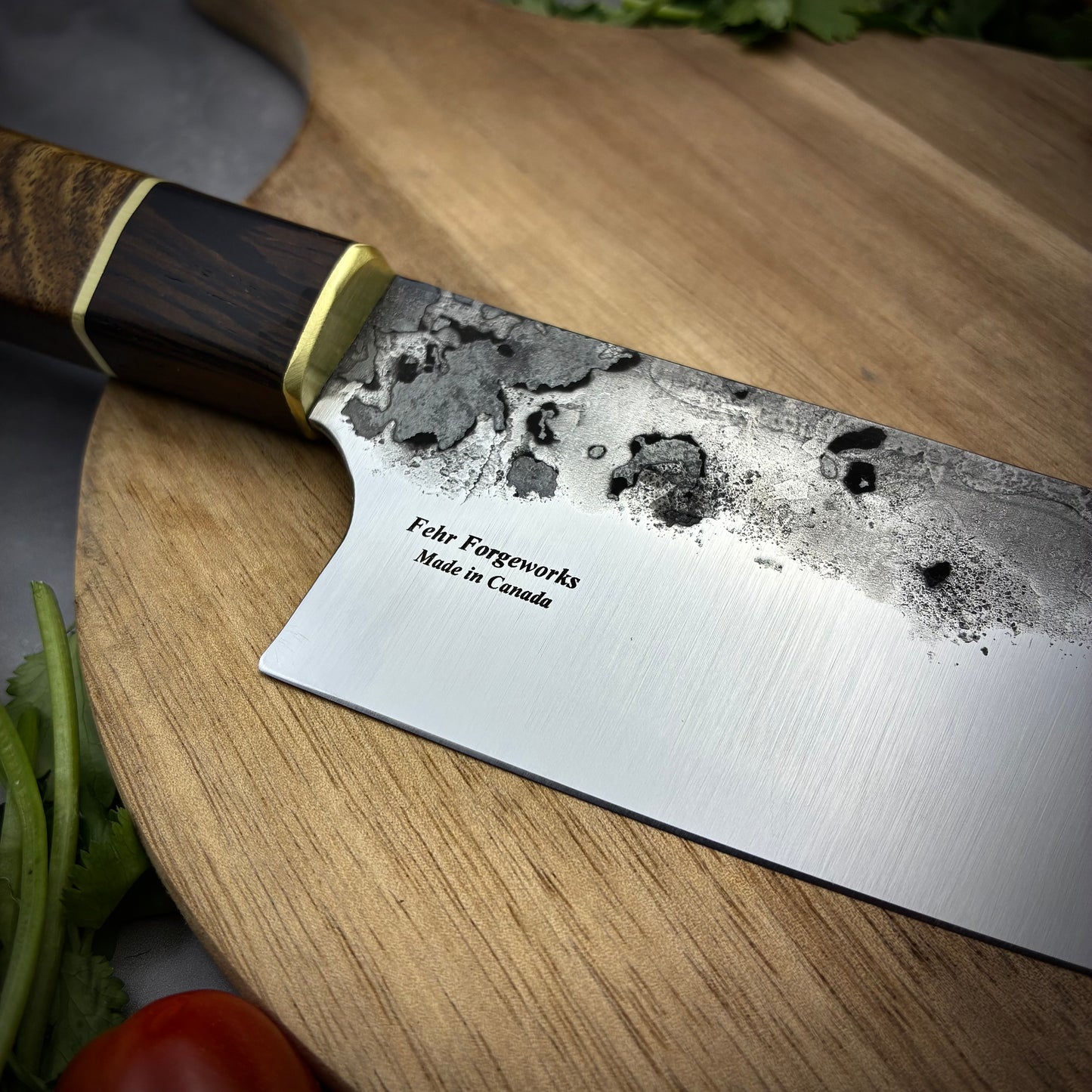 Japanese Santoku - Forged High Carbon Steel