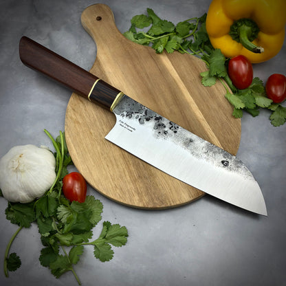 Japanese Santoku - Forged High Carbon Steel