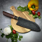 Japanese Santoku - Forged High Carbon Steel