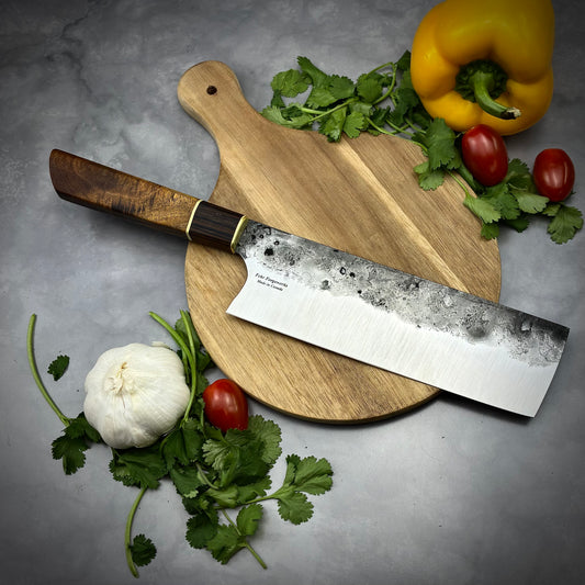 Japanese Nakiri - Forged High Carbon Steel