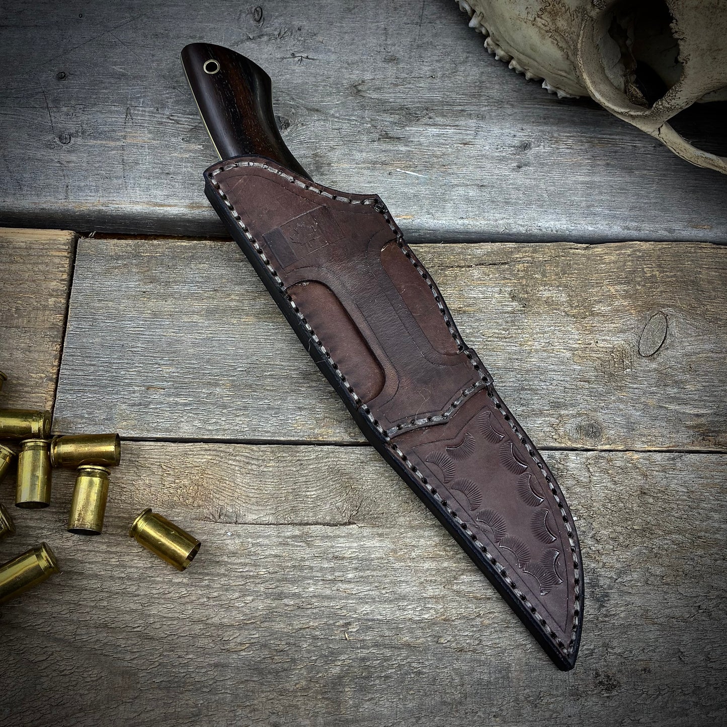 Damascus Auxiliary V2 Makassar Ebony