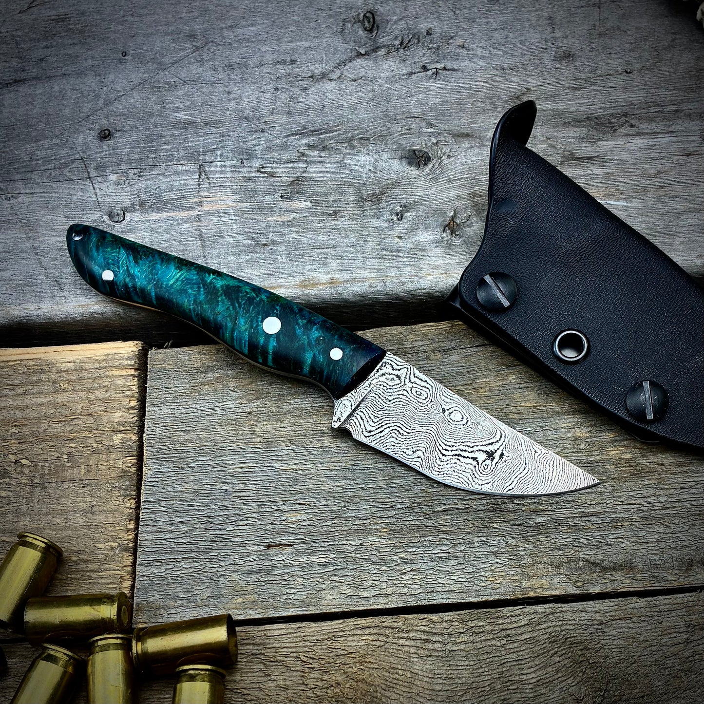 EDC V2 Damascus Steel