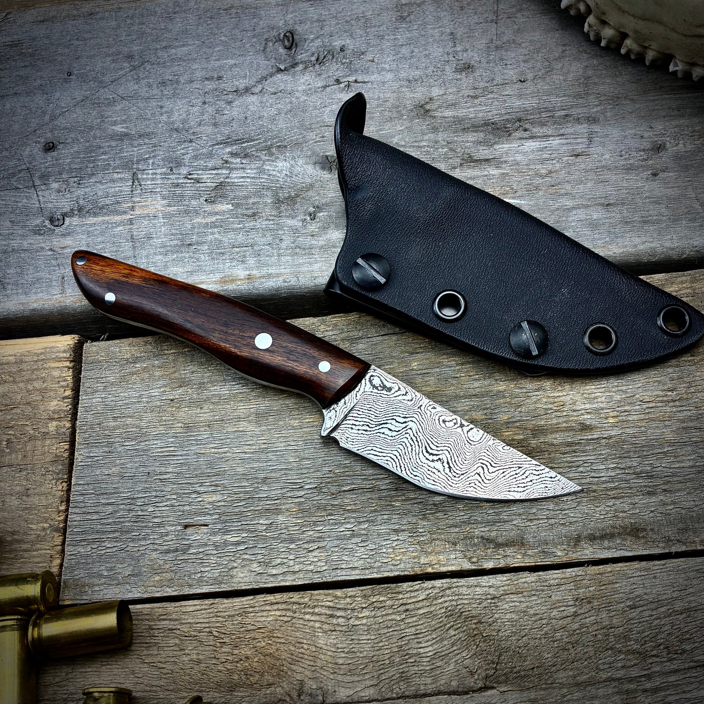 EDC V2 Damascus Steel