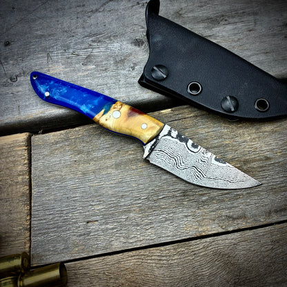 EDC V2 Damascus Steel